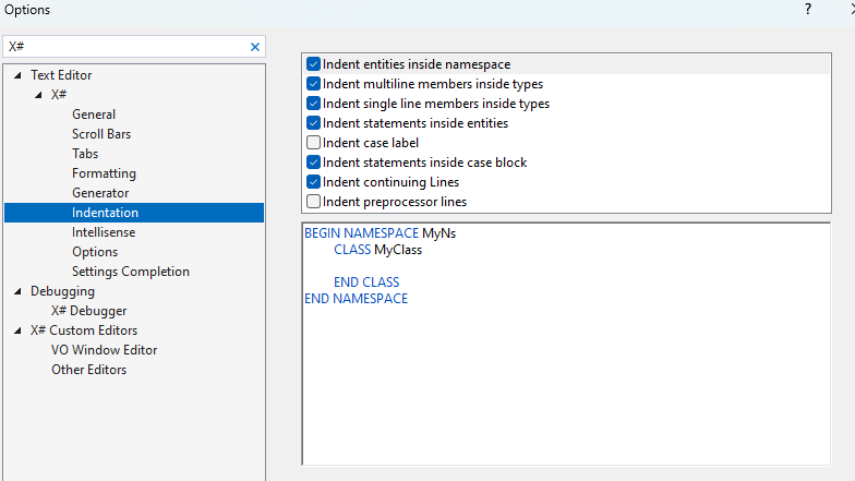 Tools-Options-Indentation